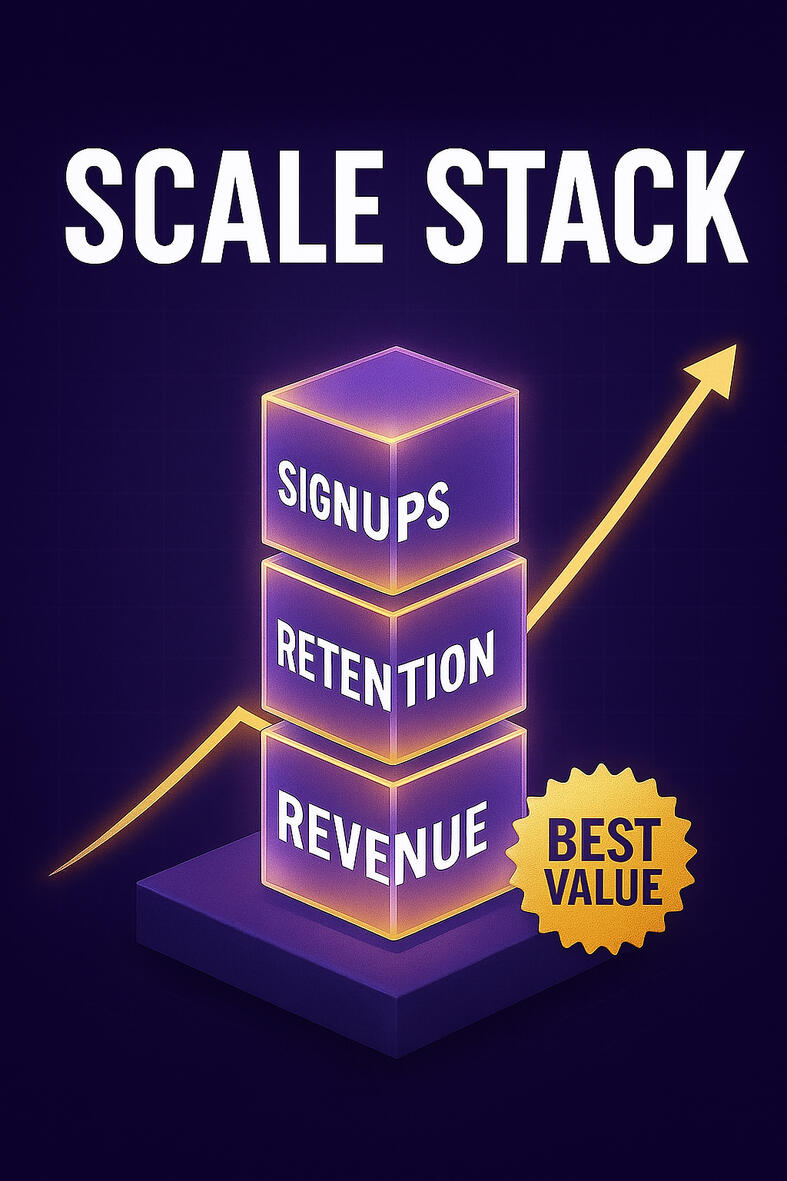 Scale Stack All in one growth stack for SaaS